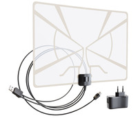 антенна тв комнатная цифровая bas-5324-dx диаграмма-usb+ эфирная для dvb-t2 телевидения рэмо  фото