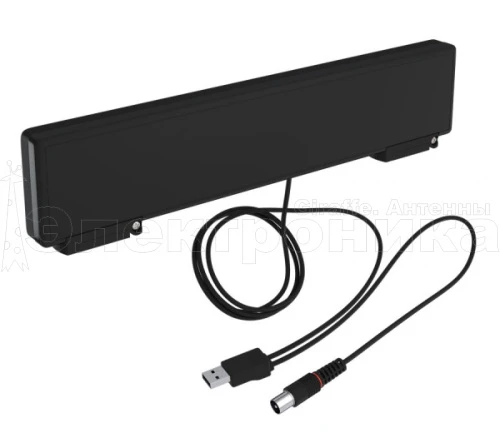 Антенна ТВ комнатная цифровая с усилителем HORIZON-USB эфирная для DVB-T2 Рэмо BAS-5310-USB купить в г.Воронеж