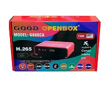цифровой спутниковый ресивер good openbox g888ca dvb-s2/iptv/t2mi слот для карты,поддержка 3g модема  фото